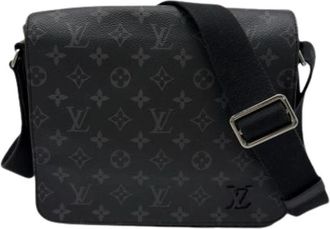 Louis Vuitton Pre-owned Monogram Eclipse Schoudertas - Heren - Vintage Schoudertas - Zwart - ONE Size - Vintage
