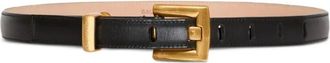 Balmain Cintura In Pelle