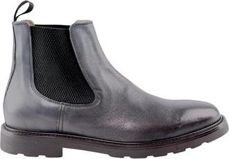 Rossano Bisconti Chelsea Boots - Heren - Chelseaboots - Grijs - 45 EU - Leer - Schoenen