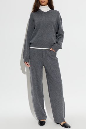 Lisa Yang Cashmere Trousers Veda, Womens, Grey
