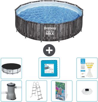 Bestway Piscina Bestway Steel Pro Max Redonda - 427x107 Cm - 8-piezas S674