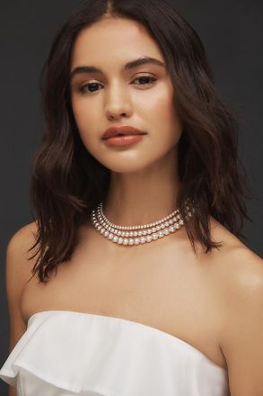 Shashi Louise Layered Pearl Necklace