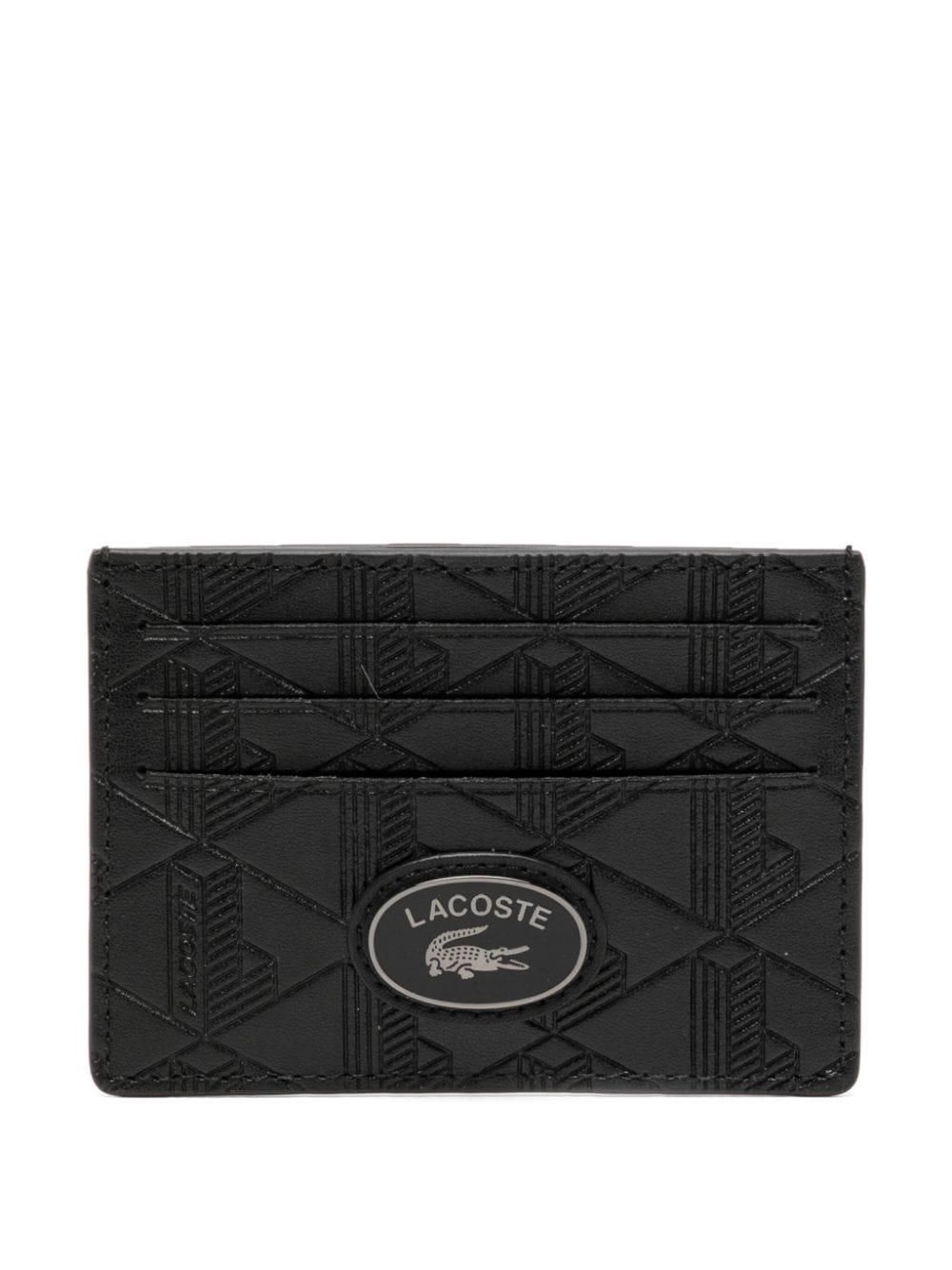 Shantaco Holder Black NH5027 Business Card ★LACOSTE★ Men's