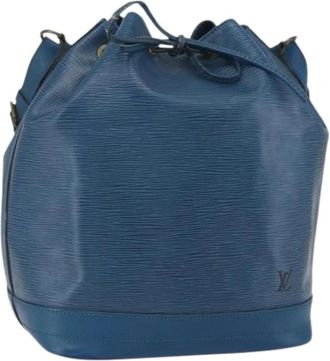 Louis Vuitton Pre-owned Bucket Bags, female, Blue, Size: ONE SIZE Pre-owned Vintage Bucket Bag