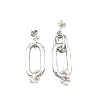 Perrine Taverniti Pradier Oorbellen - Dames - Oorbellen - Grijs - ONE Size - Accessoires