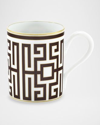Ginori 1735 Labirinto Ebano Mug, 12.8 oz