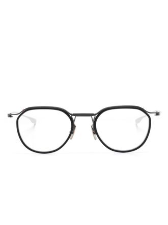 Dita Eyewear Schema-Two bril met rond montuur - Zwart