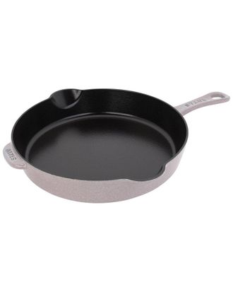 Staub Cast Iron 11In Lilac Traditional Deep Skillet