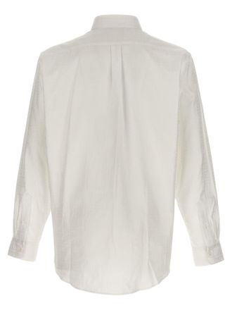 Givenchy 4G Logo Cotton Shirt - Cream