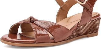S&ouml;fft Womens Summer Wedge Sandals In Luggage