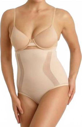 TC Fine Intimates Middle Manager Firm Control High-Waist Brief In Nude
