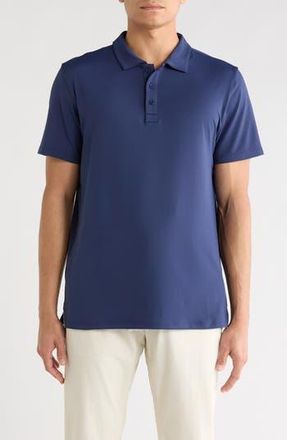 90 Degree by Reflex Short Sleeve Jersey Polo in Naval Blue at Nordstrom Rack, Size Xx-Large