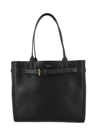 Tom Ford Medium Structured Tote Bag with Belt Detail
