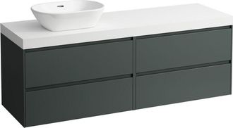 Laufen Laufen - Lani Encimera De Lavabo Blanco Mate Incl. Mueble Bajo, 1