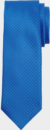 Stefano Ricci Men & apos;s Dotted Floral Silk Tie