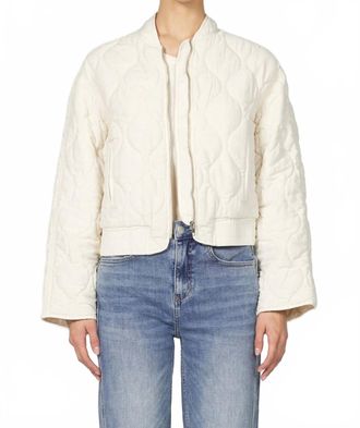 Dear John Denim Maverick Breezy Jacket In Whitecap Gray