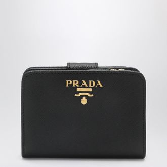 Prada Small black Saffiano leather wallet
