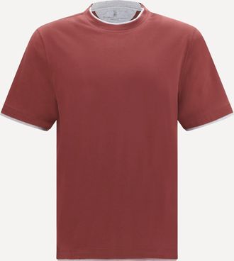 Brunello Cucinelli T-shirt in cotone Man XXL