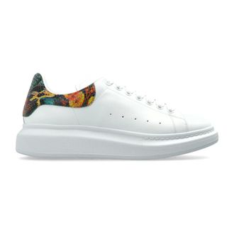 Alexander McQueen Oversized Sneaker - Heren - Schoenen - Wit - Maat: 43 1/2 EU Leer