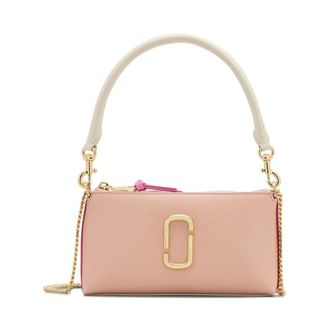 Marc Jacobs Handbags, female, Pink, Size: ONE SIZE Pochette Leather Mini Bag