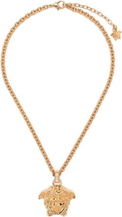 Versace Golden Medusa Head Pendant Necklace