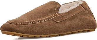 Aquatalia Womens Qalista Driving Style Loafer, Taupe Suede, 2.5 UK