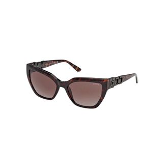 Guess Cat Eye Sunglasses - female - Guess - Sunglasses - Brown - 55 MM - Accessories