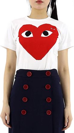 Comme Des Garçons Ladies Short-sleeve Big Heart T-shirt