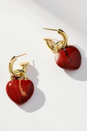 Holst + Lee Heart Locket Earrings