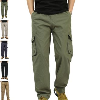 Generic FlexRover - Ultra Comfort Flex Fit Cargo Pants, Adorlina Pants for Men, ComforFlex - Mens Multi-Pocket Stretch Pant (Army Green,3XL)