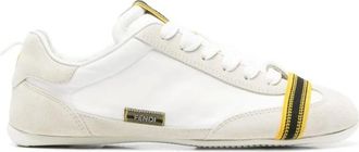 Fendi Dames, Schoenen, Wit, Maat: 38 1/2 EU Leer