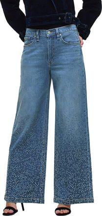 Hudson Jodie Crystal Blue Wide Leg Jean