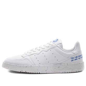 adidas Supercourt Clean Classics Collection - White Collegiate Royal FU9728