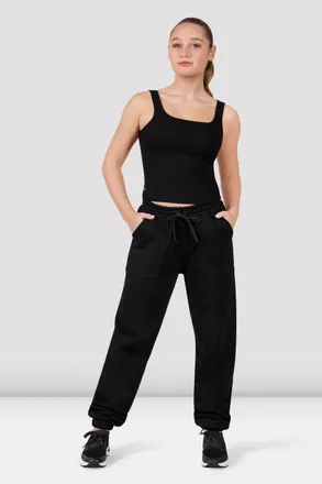 Bloch Apex Teen Motion Sweat Pant, Snow Marle