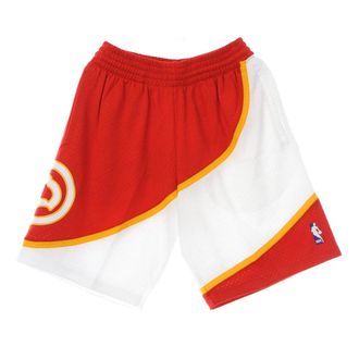 Mitchell & Ness Sportswear, male, Multicolor, Size: L NBA Swingman Shorts 1986 Atlanta Hawks