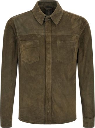 Giorgio Brato Wildleder-Hemdhandschuhe