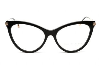 Philipp Plein VPP037S Cat Eye Acetate-Metal Eyeglasses - Black
