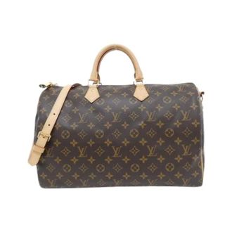 Louis Vuitton Pre-owned Boston tas - Dames - Pre-owned - Bruin - Maat: ONE Size