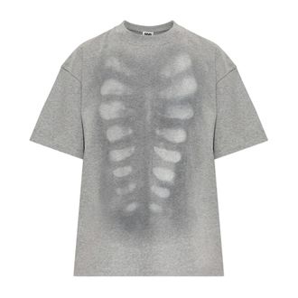 Avavav Avavav, Tops, Dames, Grijs, XL, Katoen, Oversized T-shirt
