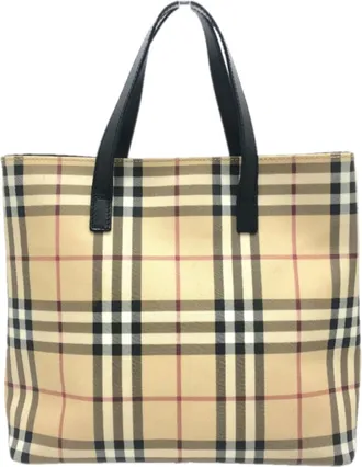 Burberry Beige Other Tote Bag (Pre-Owned)