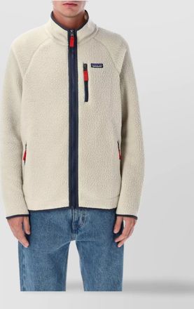 Patagonia vintage style pile jacket