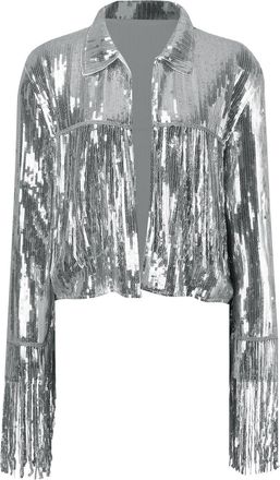 Generic Fashion Jacket Women Fringe Jacket Disco Theme Fashionable And Cute Sequins Jacket Country Theme Bridal Trends Jacket Coat Party Jackets Women UK Ladi