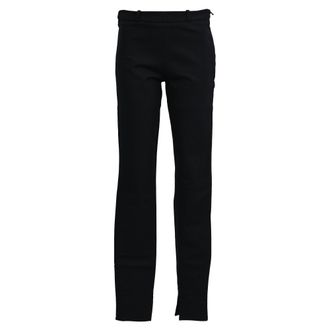 Roland Mouret High-Rise Skinny Trousers in Black Wool