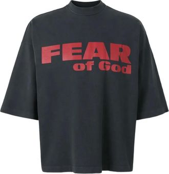 Fear of God T-shirt a coste - Grigio