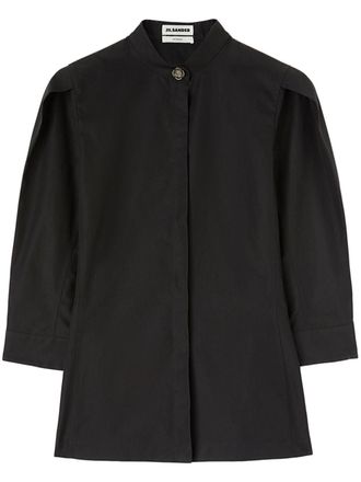 Jil Sander Saturday P.M. cotton shirt - Black