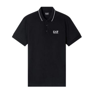 Emporio Armani Core Identity Polo - Heren - Polos - Zwart - XL - Katoen - Tops
