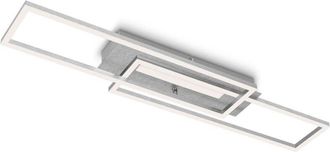 Briloner Lampada da soffitto a led con luce centrale, colore della luce bianco caldo, lampada da soffitto a led commutabile separatamente, funzione