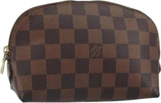 Louis Vuitton Pre-owned Clutches, female, Brown, Size: ONE SIZE Pre-owned Vintage Clutch