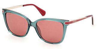Max & Co. MO0100 93S Womens Sunglasses Green Size 55