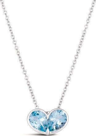 Le Vian Ladies Sea Blue Aquamarine Necklaces set in 14K Vanilla Gold